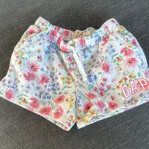 GAP Kids Floral Athletic Shorts